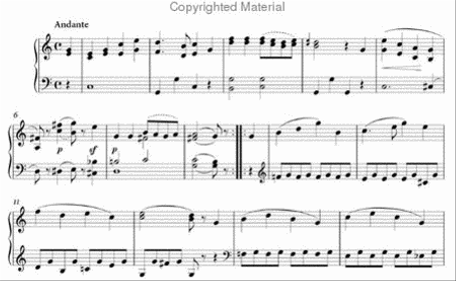12 petites pieces (First set) Piano Solo scores gallery preview page 2