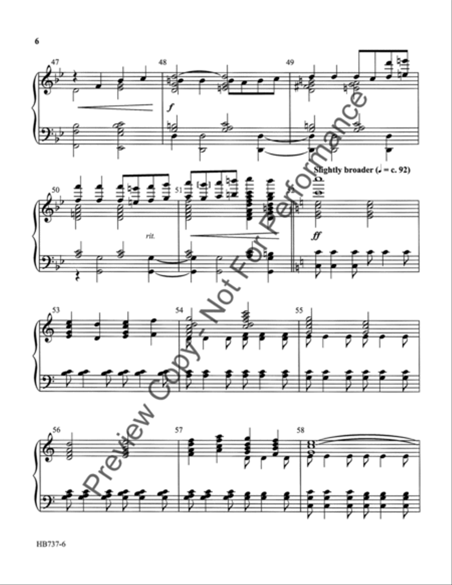 Savior, Like a Shepherd Lead Us - Larson 5-Octaves scores gallery preview page 7