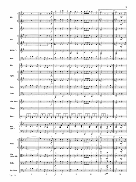 Italian Folk Festival: Score