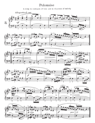 Book cover for Polonaise In G Major, BWV App 130
