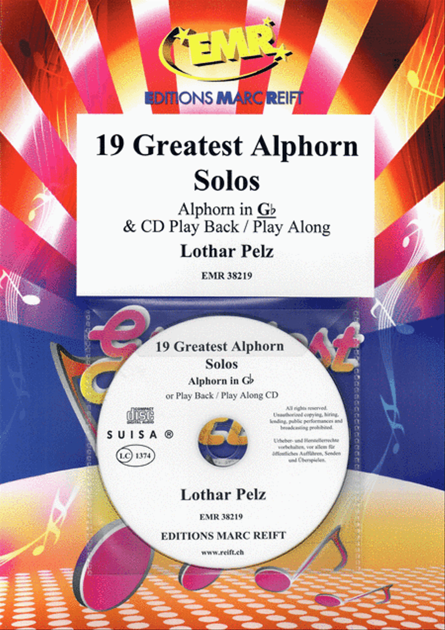 19 Greatest Alphorn Solos Alphorn scores gallery preview page 1