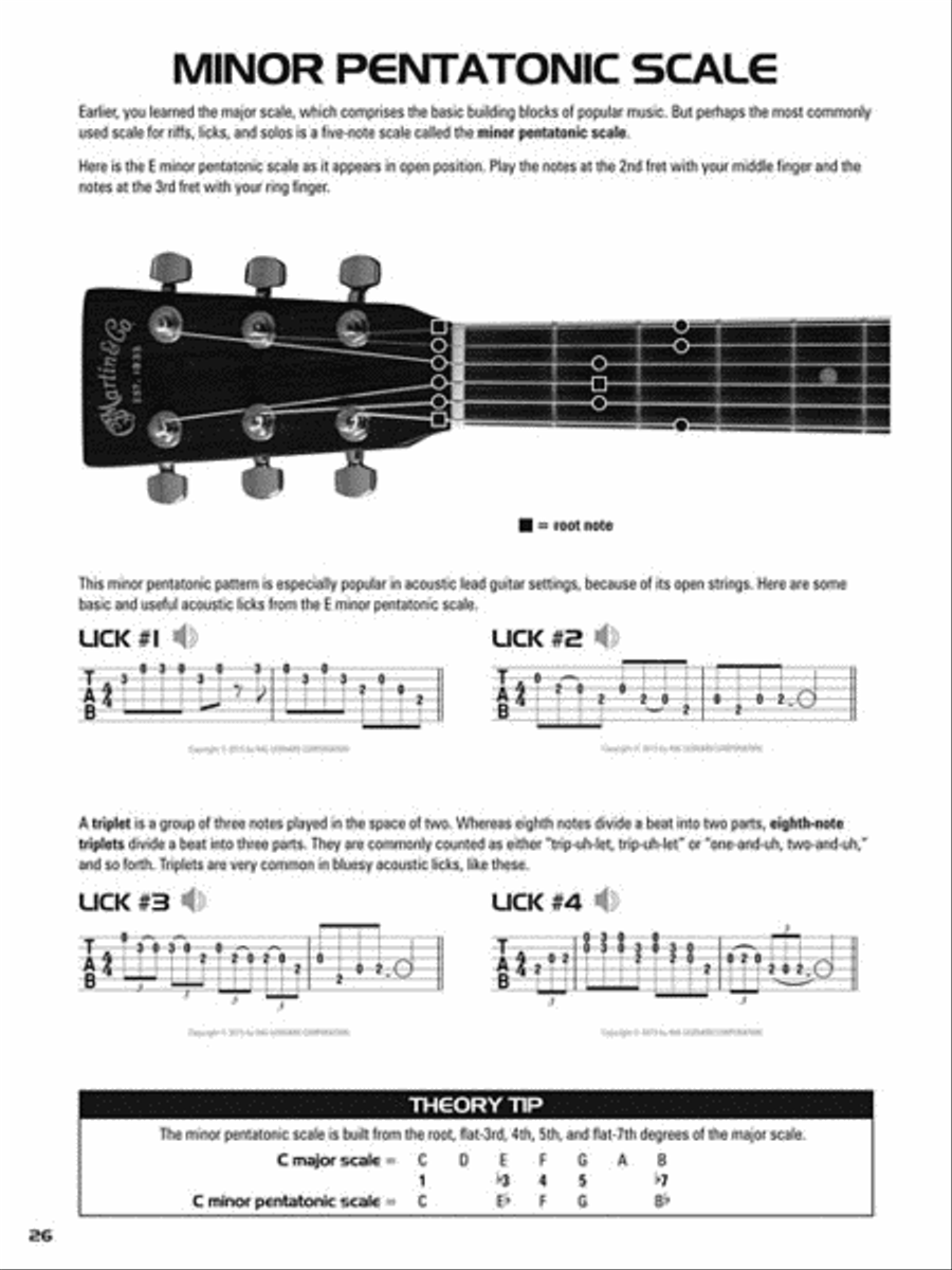 Hal Leonard Acoustic Guitar Tab Method – Book 2 Acoustic Guitar scores gallery preview page 7