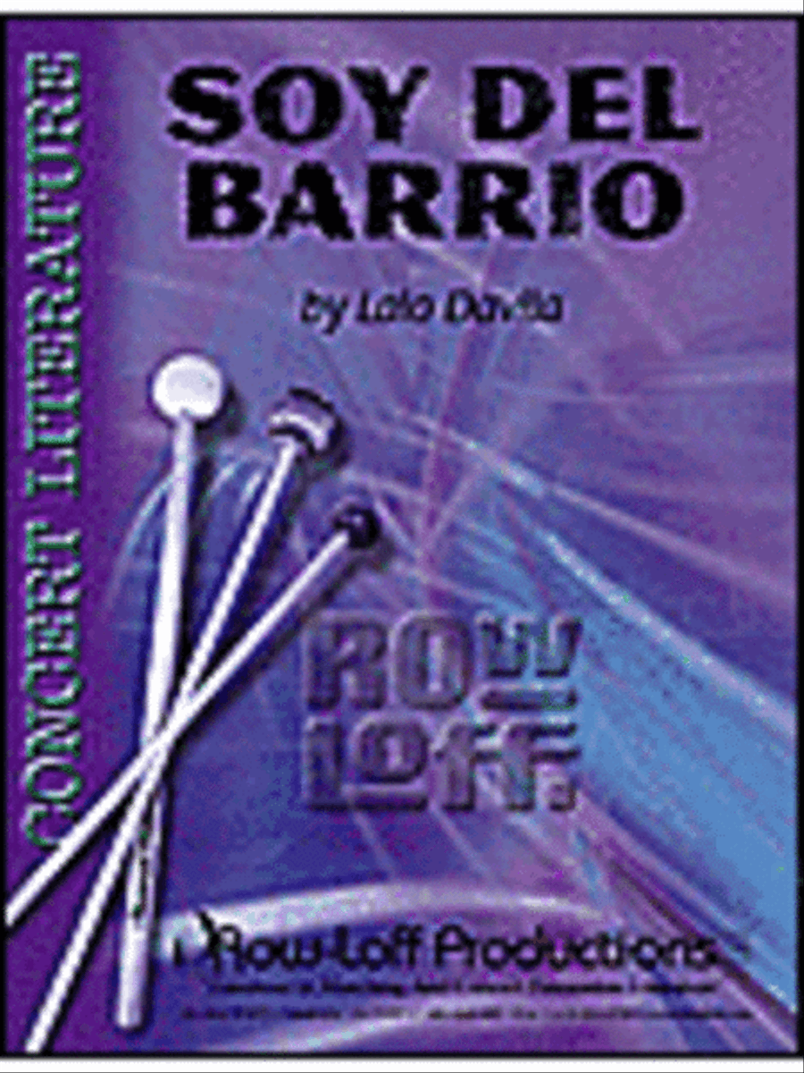Soy Del Barrio Percussion Ensemble scores gallery preview page 1
