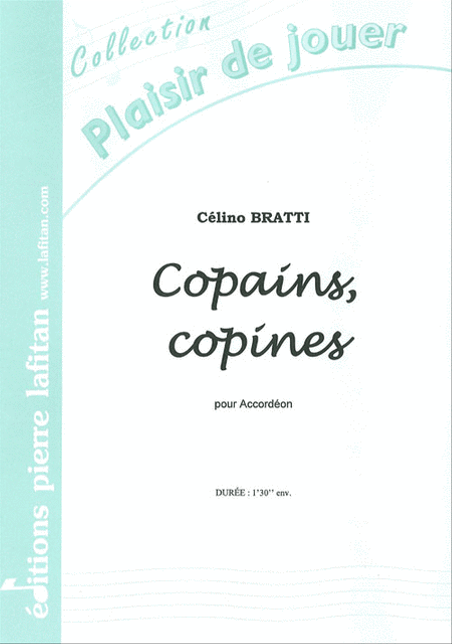 Copains, Copines Accordion scores gallery preview page 1