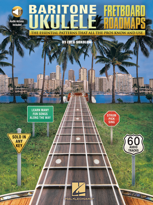 Book cover for Fretboard Roadmaps – Baritone Ukulele