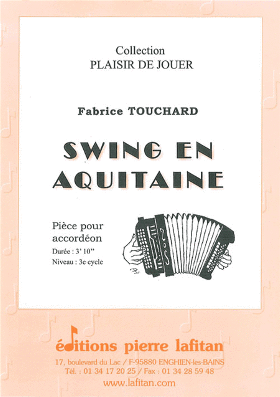 Swing En Aquitaine Accordion scores gallery preview page 1