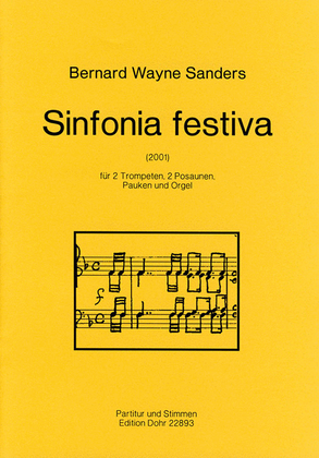 Sinfonia festiva für zwei Trompeten, zwei Posaunen, Pauken und Orgel (2001)