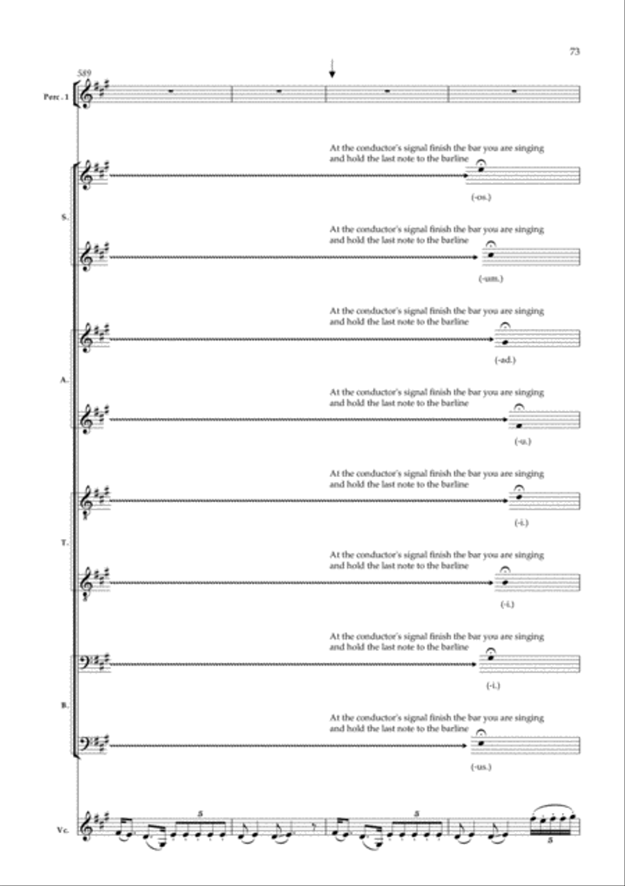 To the Field of Stars To the Field of Stars 4-Part scores gallery preview page 17