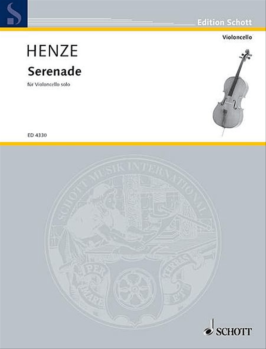 Serenade (1949) Serenade (1949) Cello Solo scores gallery preview page 1