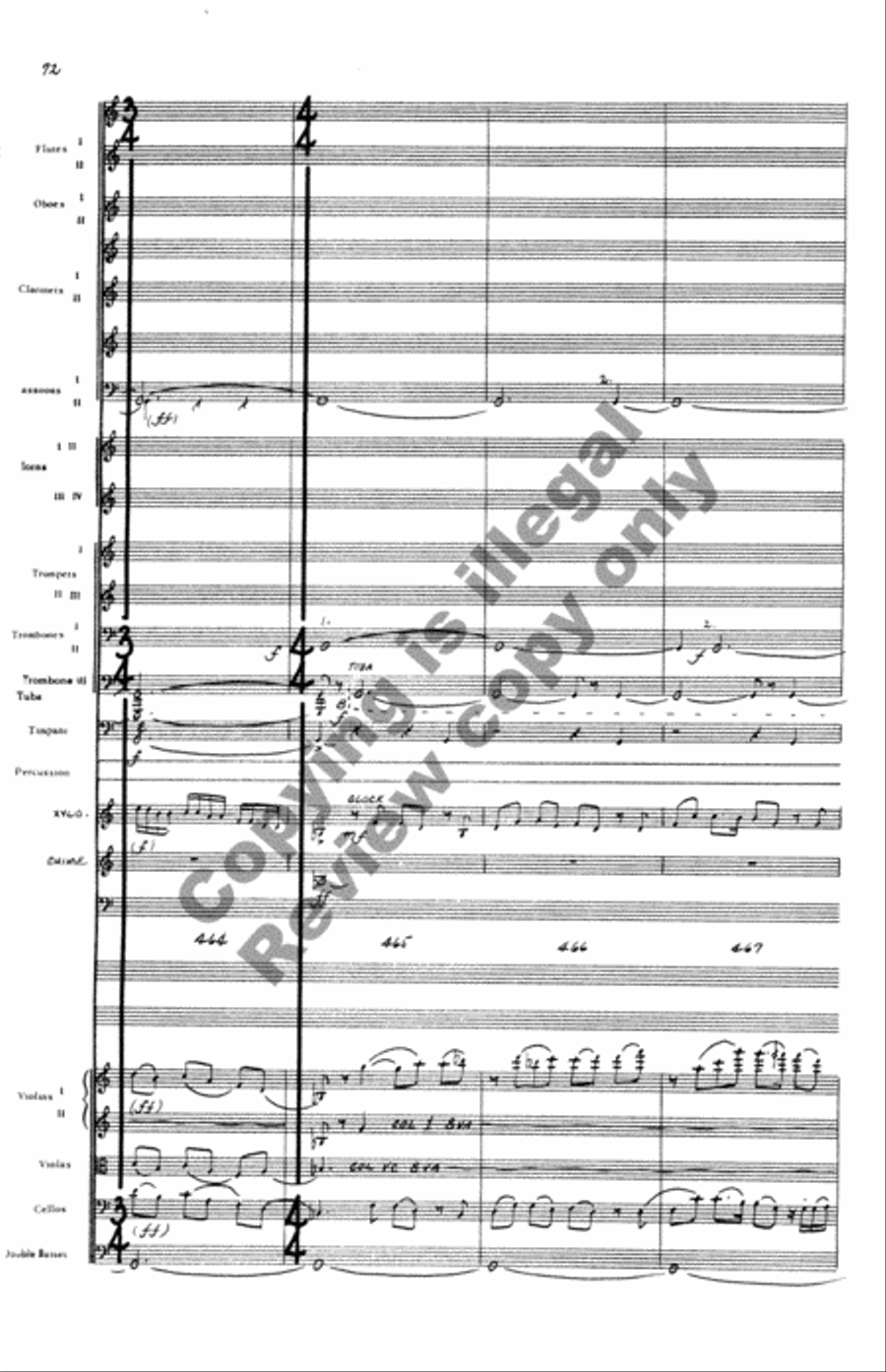 Concerto for Orchestra Full Orchestra scores gallery preview page 150