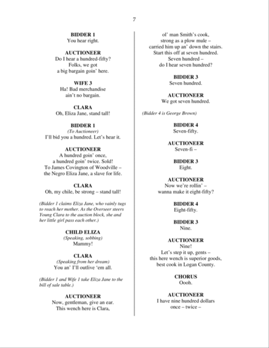 Gabriel's Daugher (Downloadable Libretto) Libretti scores gallery preview page 6