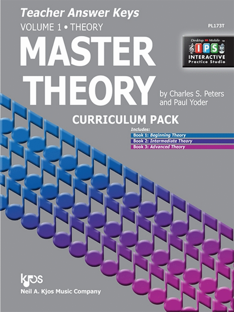 Master Theory Teacher Ans Key Vol 1 Guitar scores gallery preview page 1