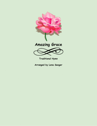 Book cover for Amazing Grace (two violins and cello)