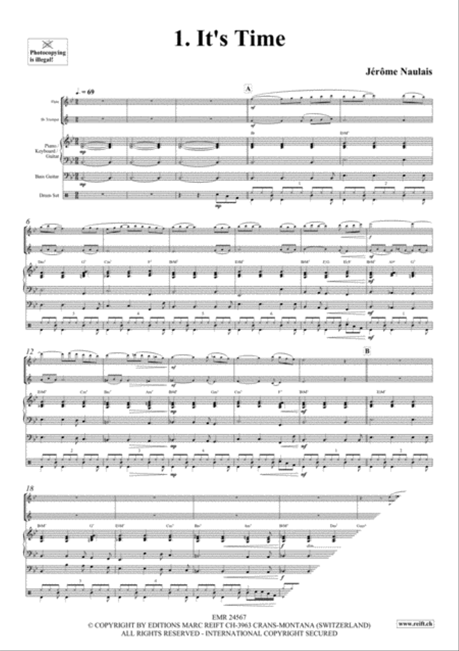 Play With Your Band Volume 3 Flute scores gallery preview page 3