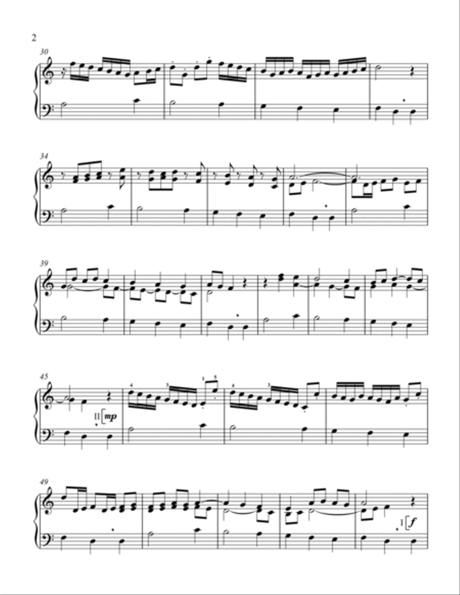 Four Modal Passacaglias for Organ Manuals image number null
