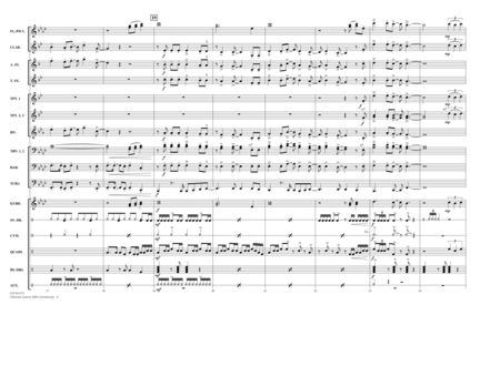 I Wanna Dance with Somebody (arr. Conaway and Holt) - Conductor Score (Full Score)
