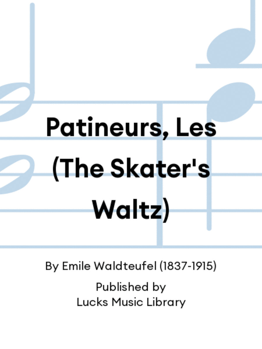 Patineurs, Les (The Skater's Waltz) Set of Parts scores gallery preview page 1