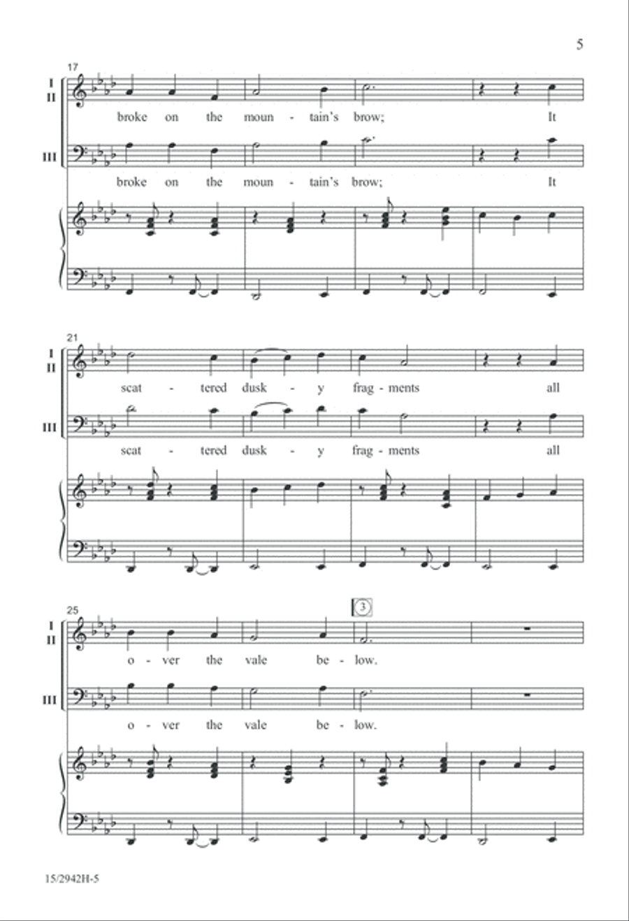 A Starry Night A Starry Night 3-Part scores gallery preview page 6