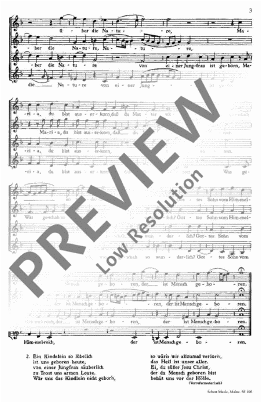 Der Tag, der ist so freudenreich SSAA scores gallery preview page 4