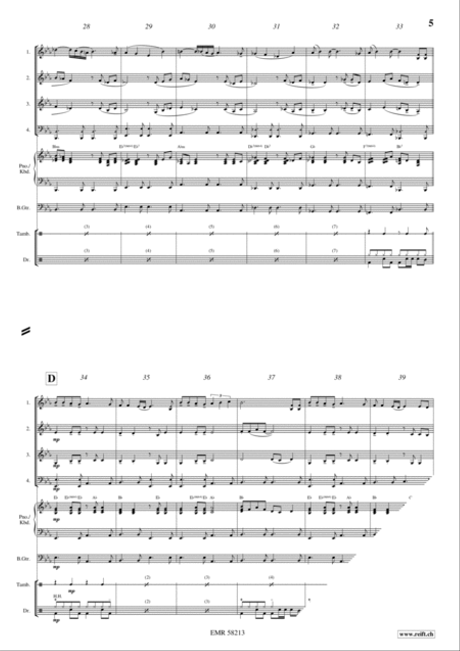 Dance For Me Dance For Me Score scores gallery preview page 6