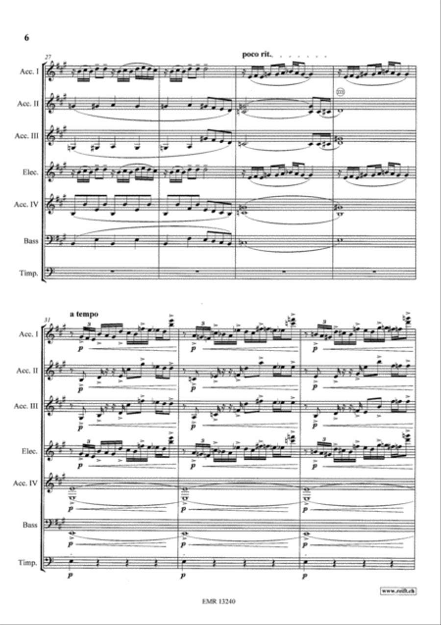 Rhapsody in Blue Accordion scores gallery preview page 6