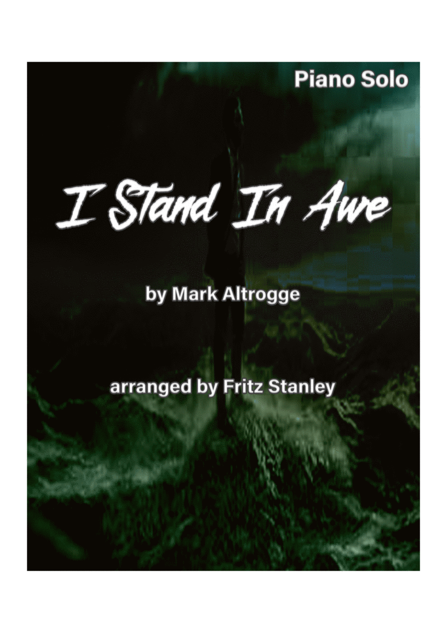 I Stand In Awe Piano Solo scores gallery preview page 1
