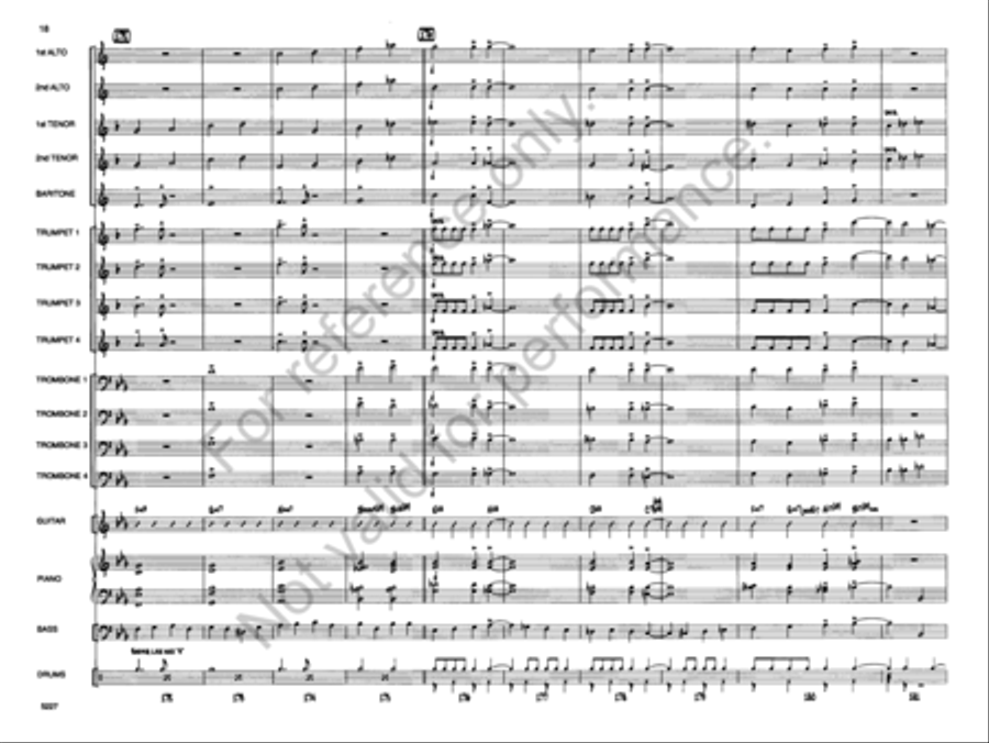 Avalon Jazz Ensemble scores gallery preview page 19
