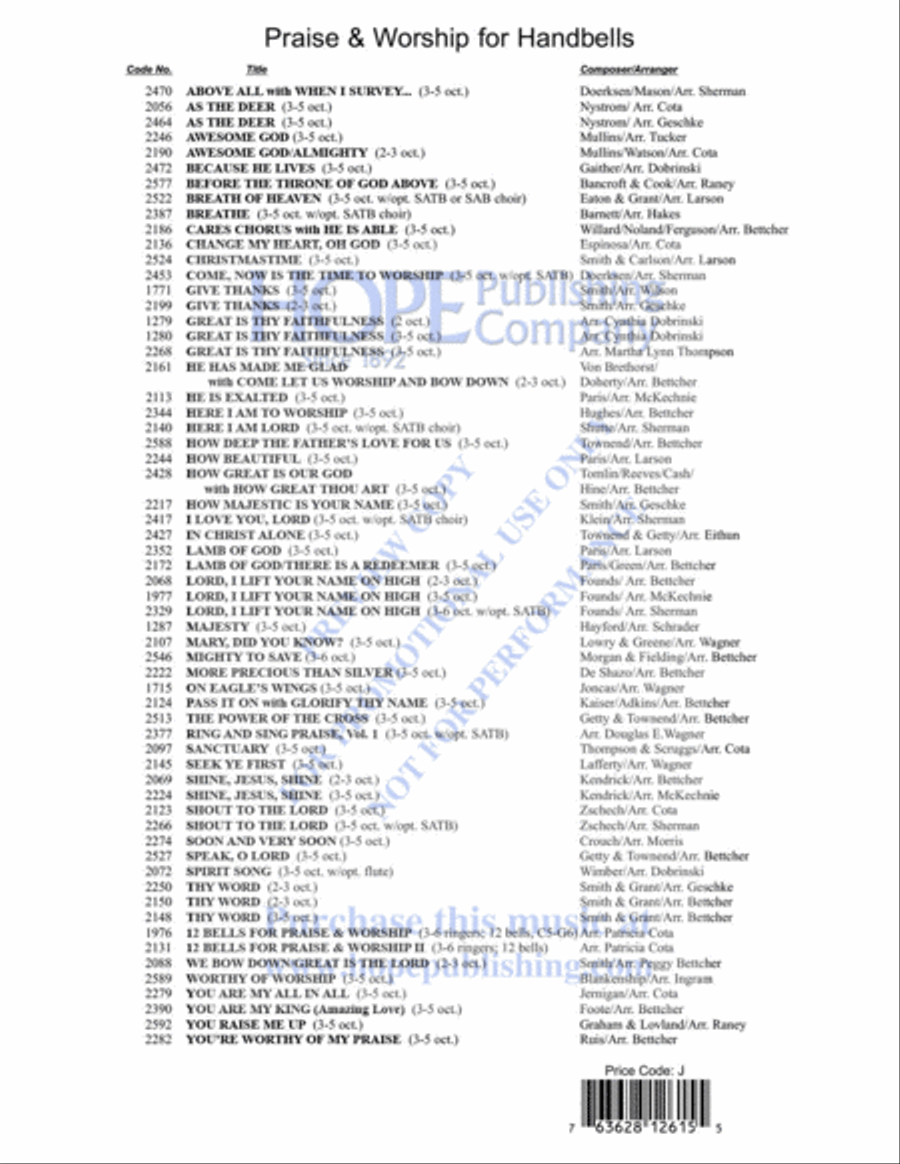 Everlasting God 5-Octaves scores gallery preview page 12