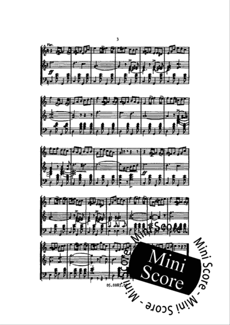 Le Reve Passe Concert Band scores gallery preview page 7