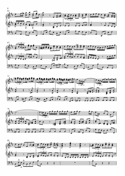 J. S. Bach - Et Resurrexit Choir from Mass in B minor arr. for Organ