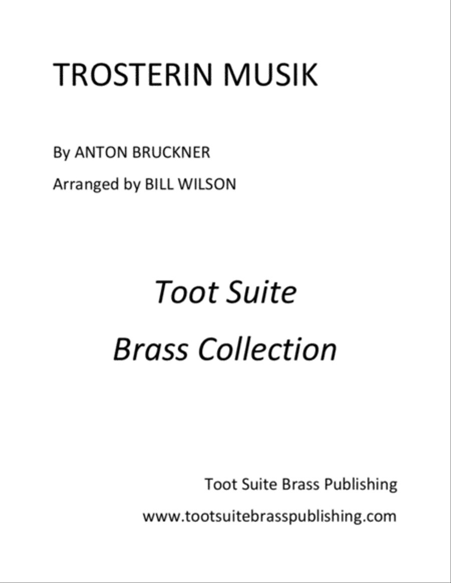 Trosterin Musik Brass Quartet scores gallery preview page 1
