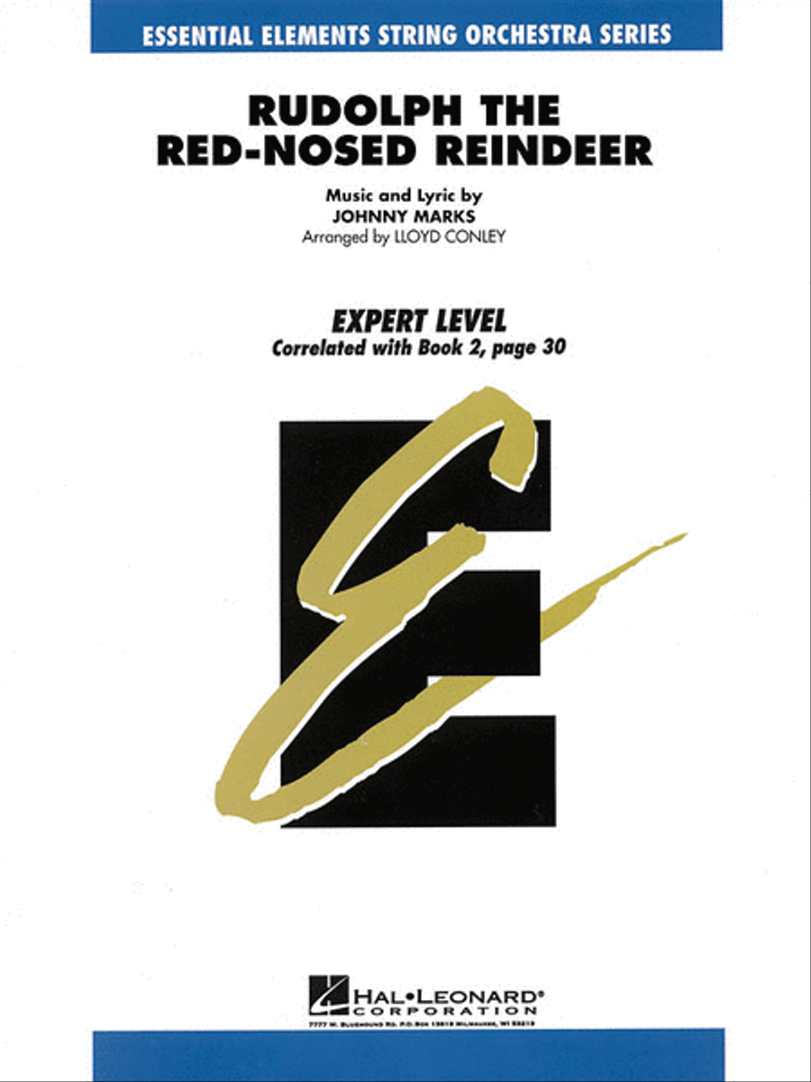 Rudolph the Red-Nosed Reindeer String Orchestra scores gallery preview page 1