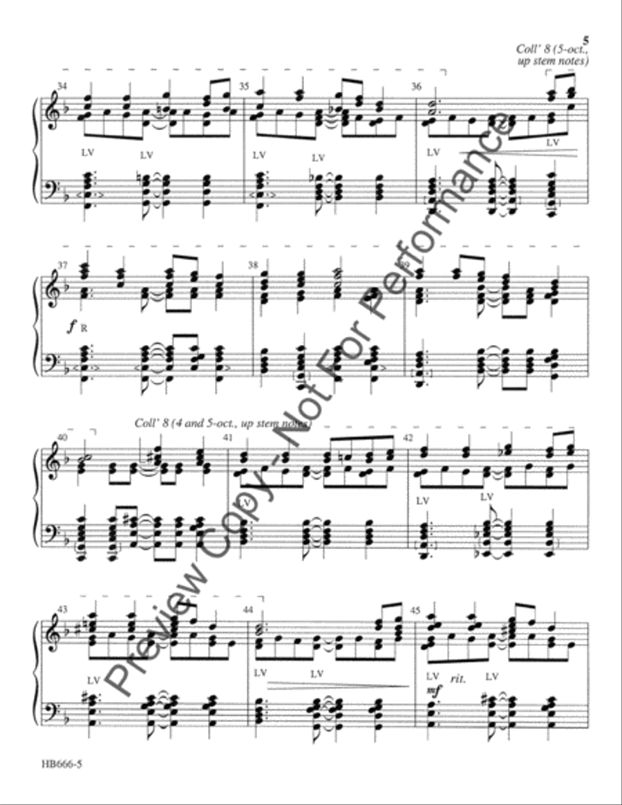 To Mock Your Reign, O Dearest Lord 5-Octaves scores gallery preview page 5