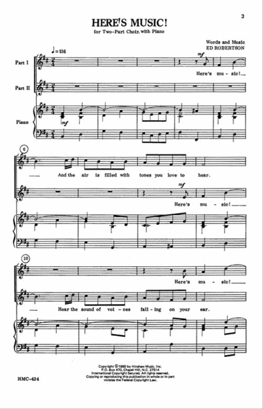 Here's Music 2-Part scores gallery preview page 2