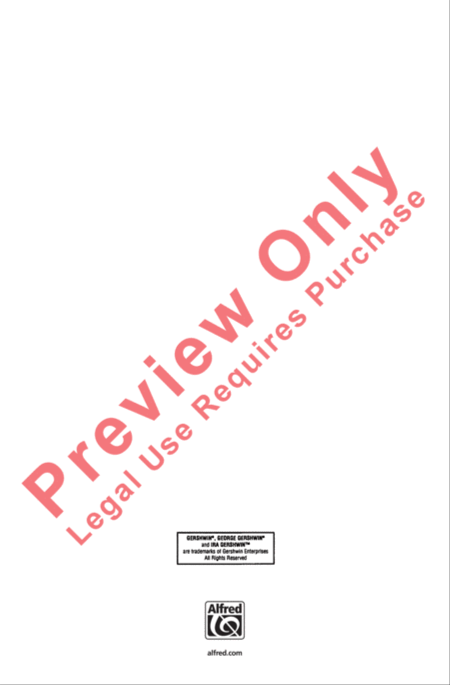I Got Rhythm 4-Part scores gallery preview page 12