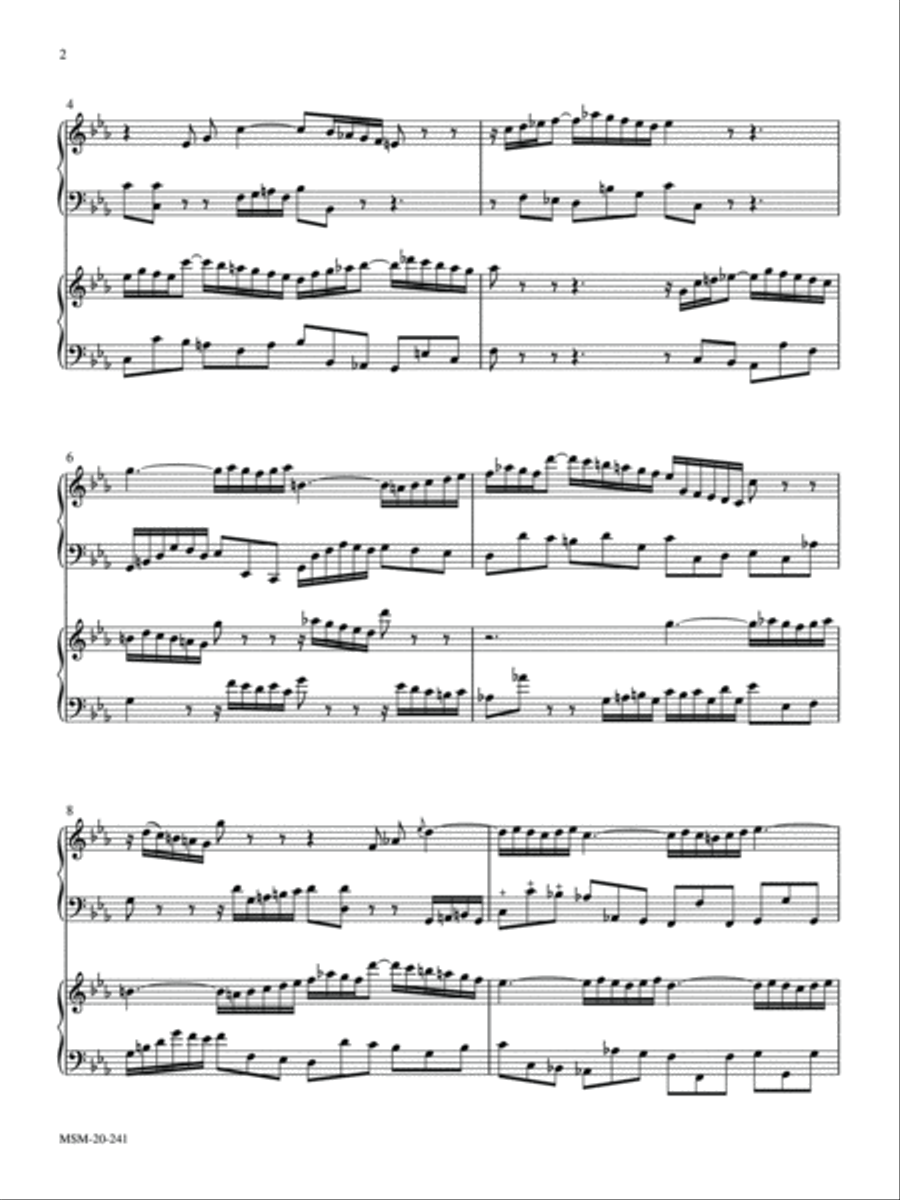 Adagio Harp scores gallery preview page 4