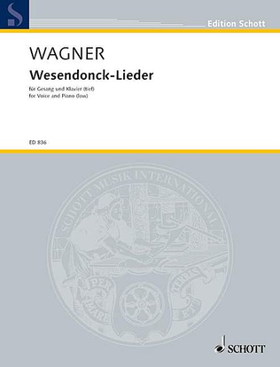Book cover for 5 Gedichte fur eine Frauenstimme - Wesendonck-Lieder, WWV 91