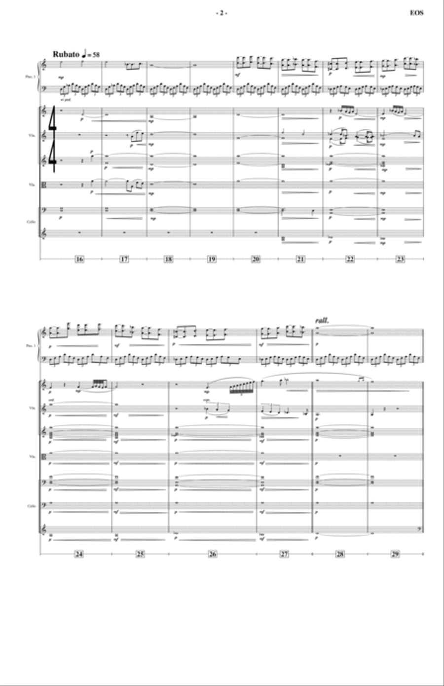 THE QUIET HEART THE QUIET HEART Full Orchestra scores gallery preview page 4
