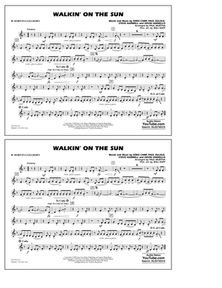 Walkin' on the Sun (arr. Paul Murtha) - Bb Horn/Flugelhorn