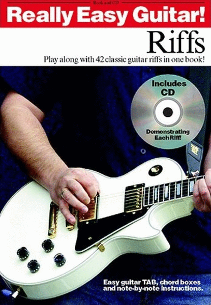 Really Easy Guitar Riffs Book/CD