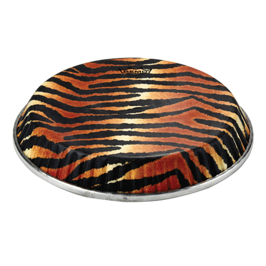 Conga Drumhead, Symmetry, 11.06“ D1, Skyndeep, ”tiger Stripe“ Graphic