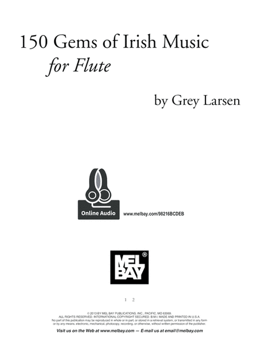 150 Gems of Irish Music for Flute image number null