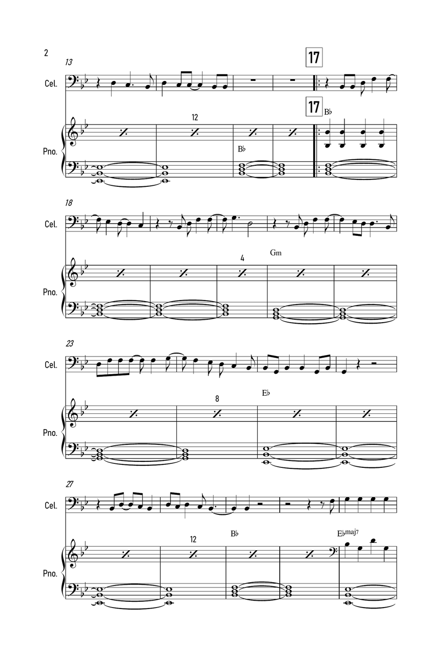 Drivers License Piano scores gallery preview page 2