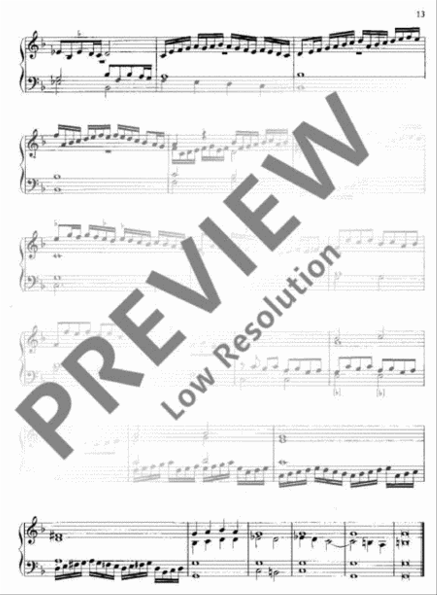 Four Susanas Harp scores gallery preview page 18