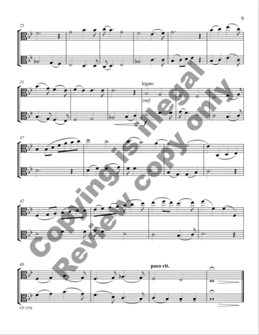 Cowboy Miniatures (Viola Version) Viola scores gallery preview page 26