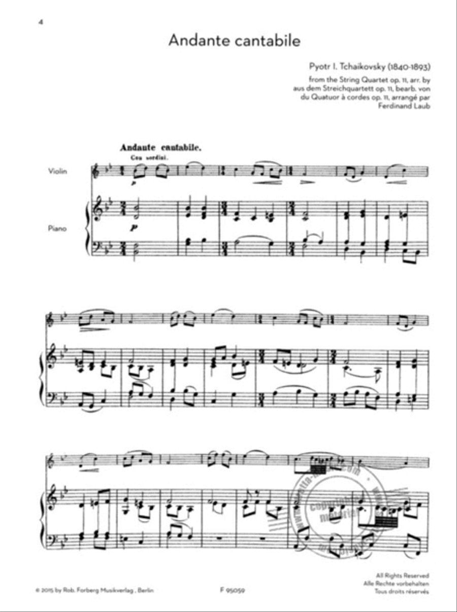 Russian Album for Violin Russian Album for Violin Violin Solo scores gallery preview page 2