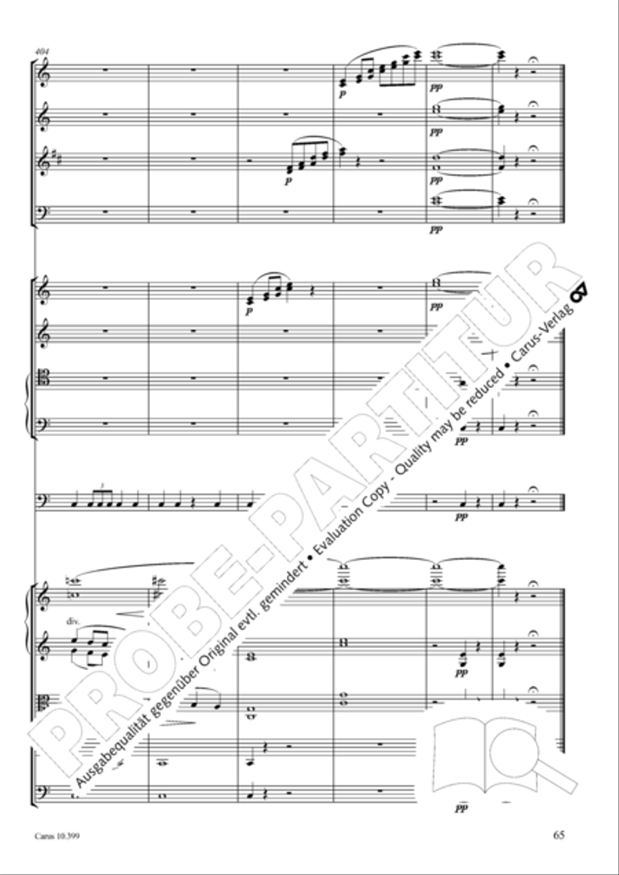 Schicksalslied, Op. 54 4-Part scores gallery preview page 66