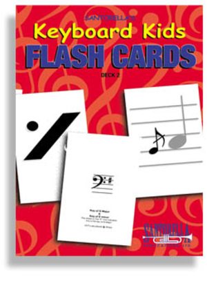 Book cover for Keyboard Kids Flashcards * Deck 2