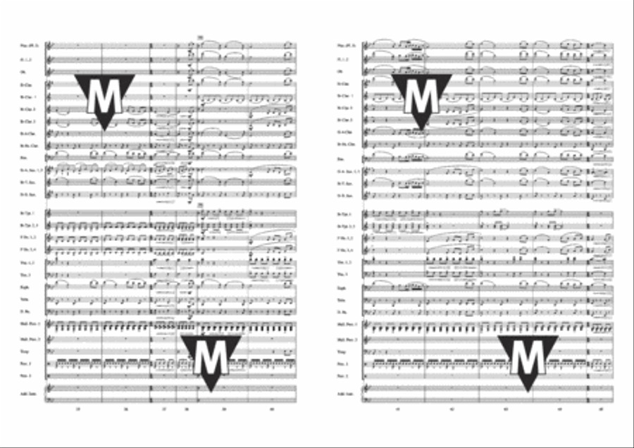 Around the World in 80 Days Concert Band scores gallery preview page 5