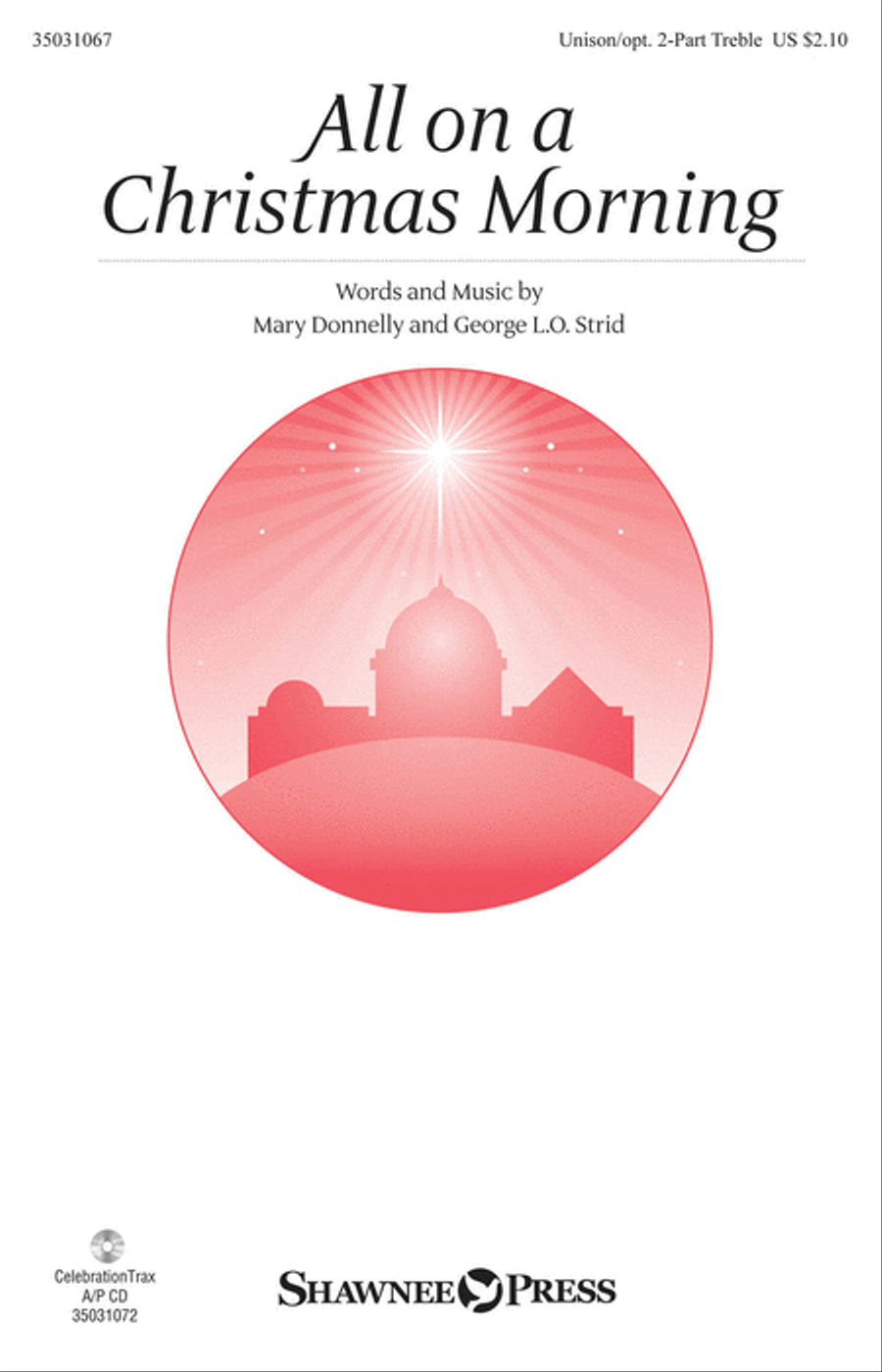 All on a Christmas Morning Unison Choir scores gallery preview page 1